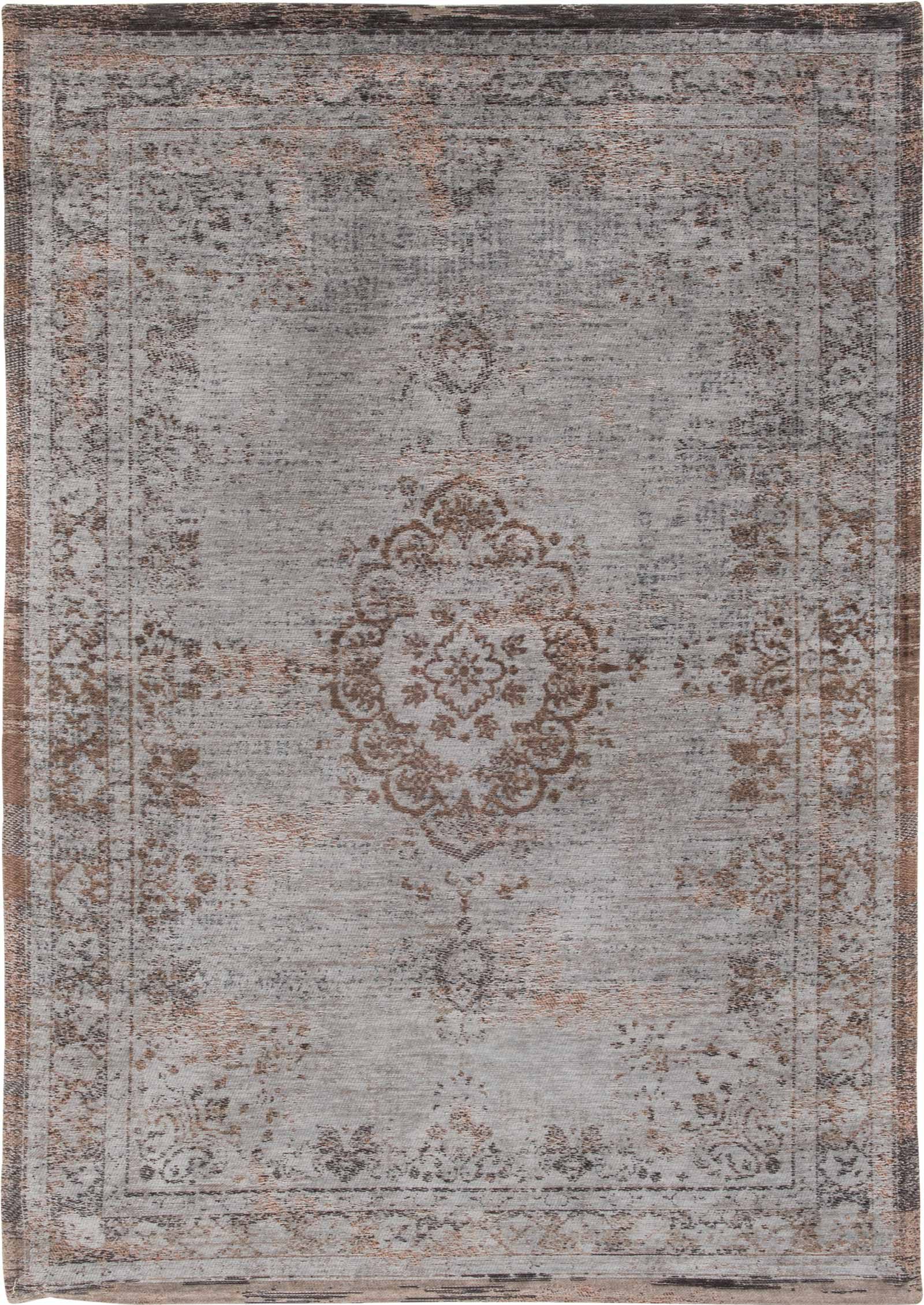 tapis Louis De Poortere CS 8257 Fading World Medaillon Grey Ebony