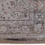 tapis Louis De Poortere CS 8257 Fading World Medaillon Grey Ebony corner