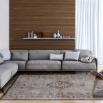 tapis Louis De Poortere CS 8257 Fading World Medaillon Grey Ebony interior