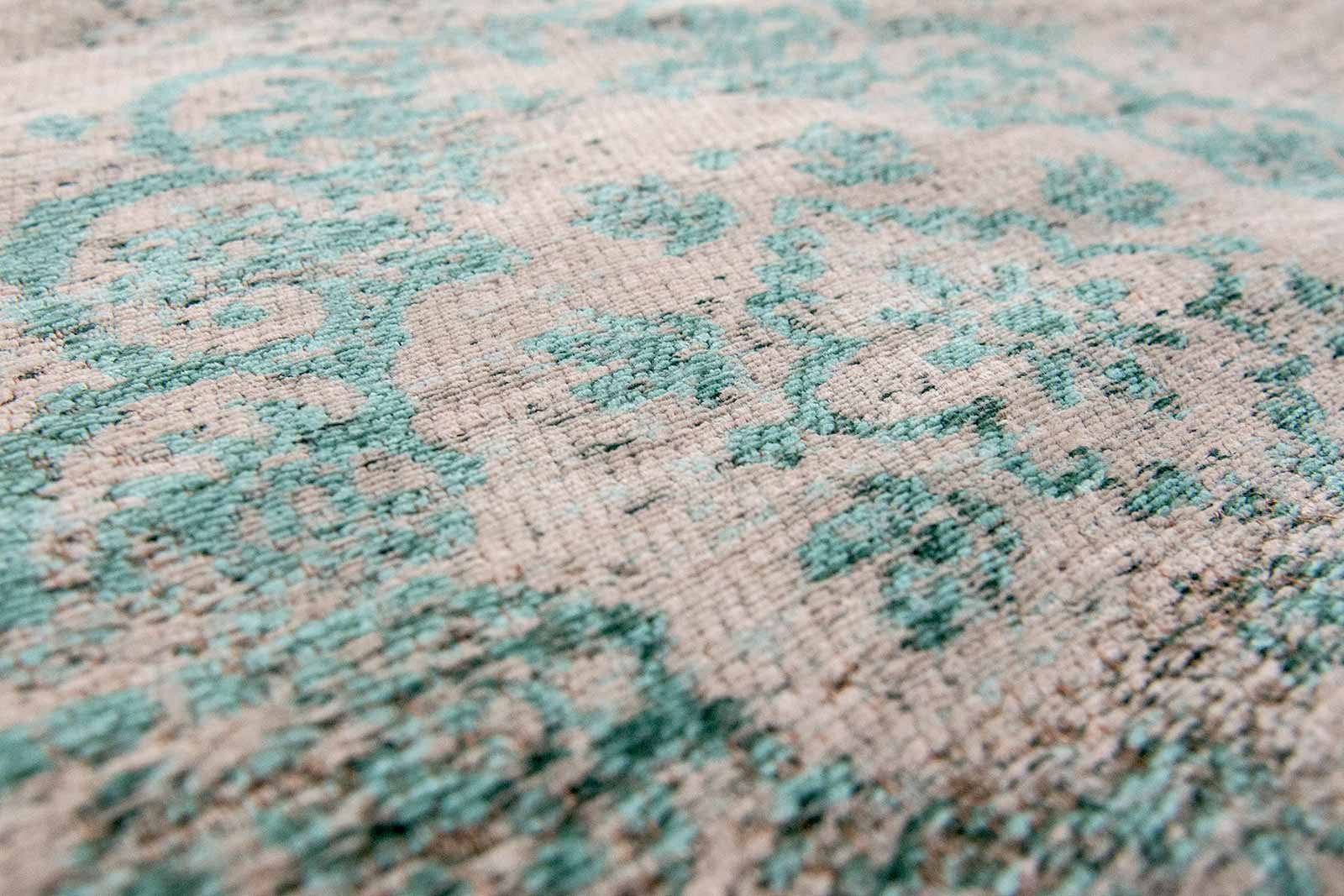 tapis Louis De Poortere CS 8259 Fading World Medaillon Jade Oyster zoom