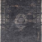 tapis Louis De Poortere CS 8263 Fading World Medaillon Mineral Black