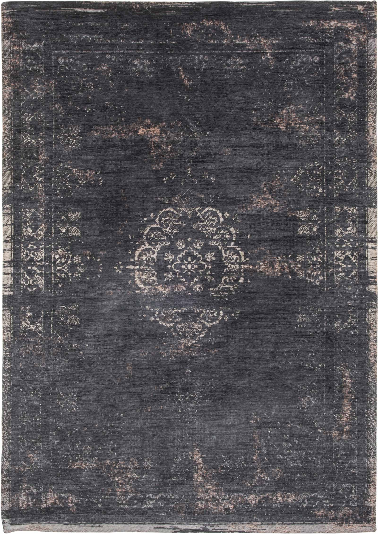 tapis Louis De Poortere CS 8263 Fading World Medaillon Mineral Black