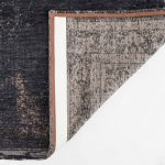 tapis Louis De Poortere CS 8263 Fading World Medaillon Mineral Black back