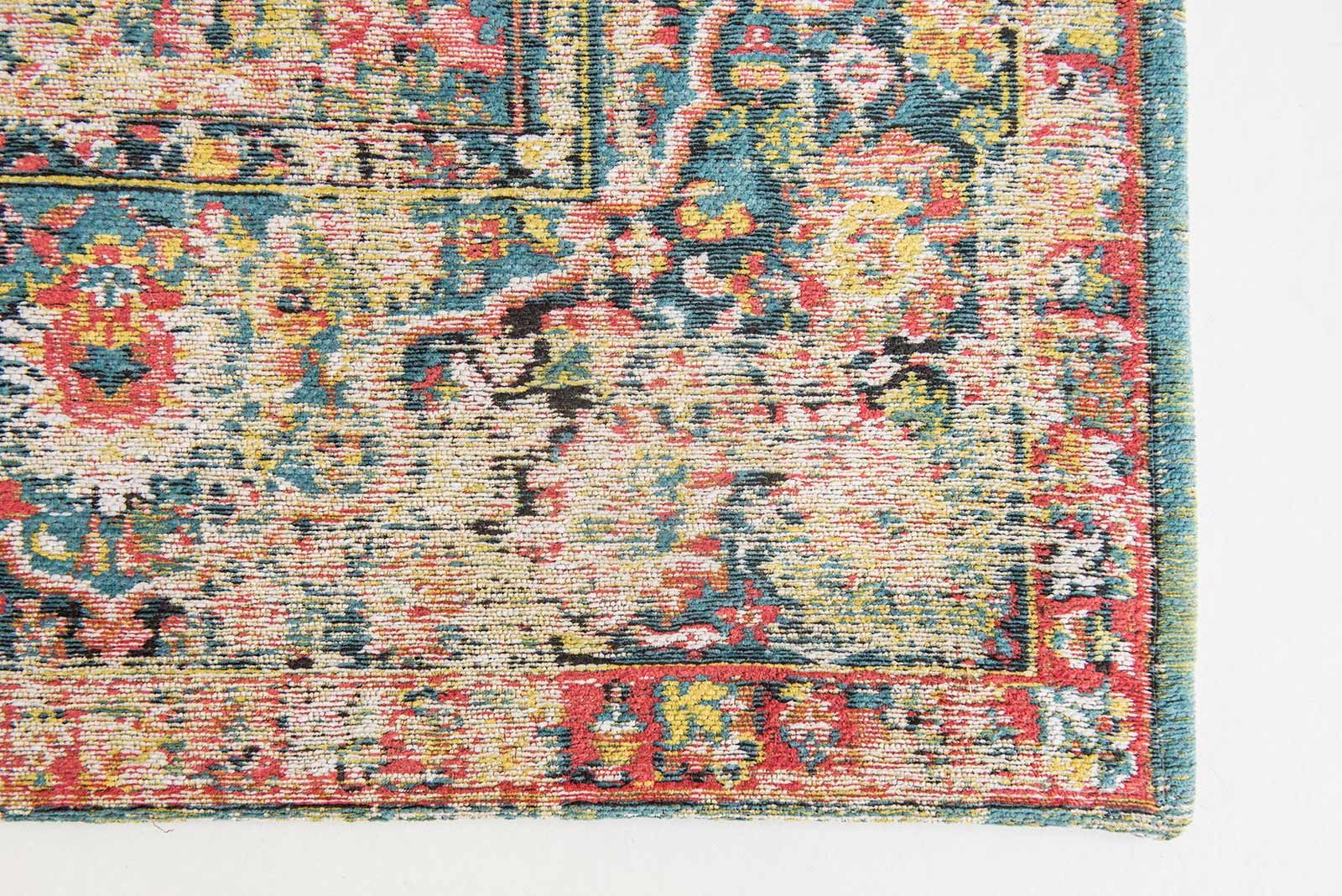 tapis Louis De Poortere CS 8712 Antiquarian Antique Bakthiari Janissary Multi corner