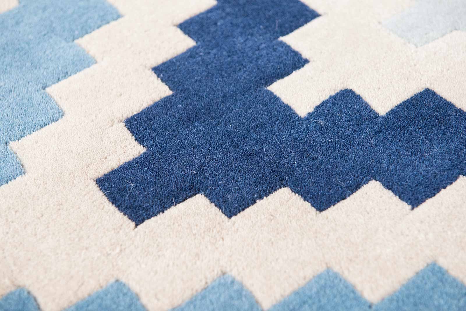 Louis De Poortere tapis Romo LX 2000 Scala Indigo zoom 3