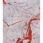 Louis De Poortere tapis Cities Amsterdam 9323 Orange Cut