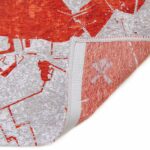 Louis De Poortere tapis Cities Amsterdam 9323 Orange Cut back
