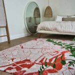 Louis De Poortere tapis Cities Amsterdam 9323 Orange Cut interior 1