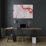 Louis De Poortere tapis Cities Amsterdam 9323 Orange Cut interior 2