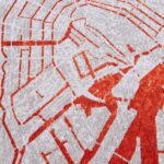 Louis De Poortere tapis Cities Amsterdam 9323 Orange Cut zoom 2