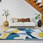 Louis De Poortere tapis Gallery Shapes 9369 Duck Song interior 1
