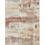 Calvin Klein tapis Enchanting CK005 ECH02 GYRUS GREY RUST 3x5 099446869807