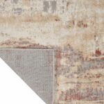 Calvin Klein tapis Enchanting CK005 ECH02 GYRUS GREY RUST 5X7 099446869814 CRB