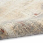 Calvin Klein tapis Enchanting CK005 ECH02 GYRUS GREY RUST 5X7 099446869814 TX01