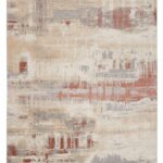 Calvin Klein tapis Enchanting CK005 ECH02 GYRUS GREY RUST 8x10 099446869821