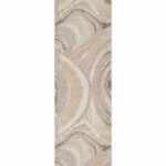 Nourison tapis Brush Strokes BSK03 CRMGY CREAM GREY 2x8 099446899033