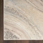 Nourison tapis Brush Strokes BSK03 CRMGY CREAM GREY 5x7 099446899040 CR