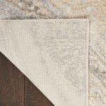 Nourison tapis Brush Strokes BSK03 CRMGY CREAM GREY 5x7 099446899040 CRB