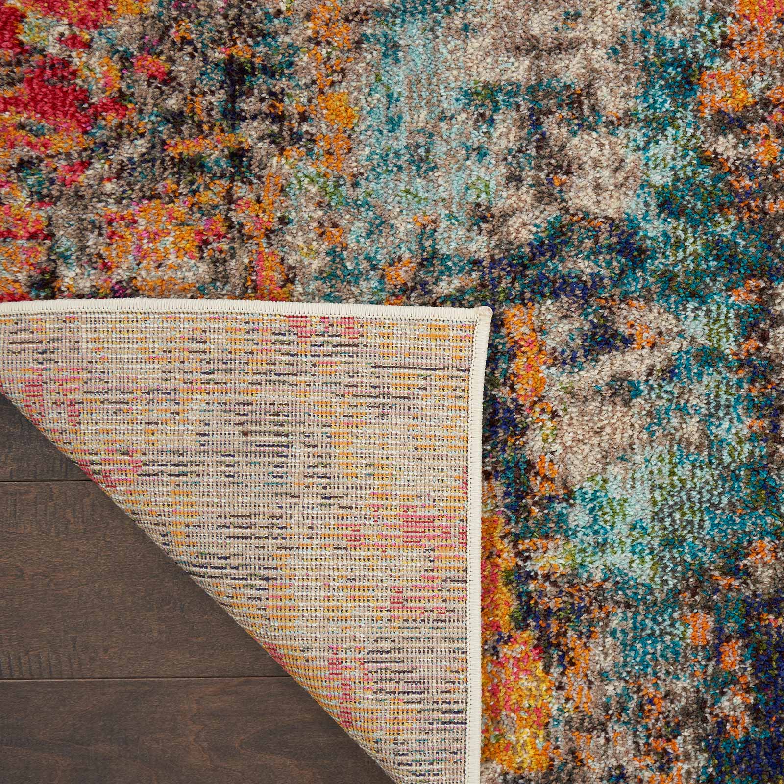 Nourison tapis Celestial CES15 MULTI MULTICOLOR 5x7 099446793980 CRB