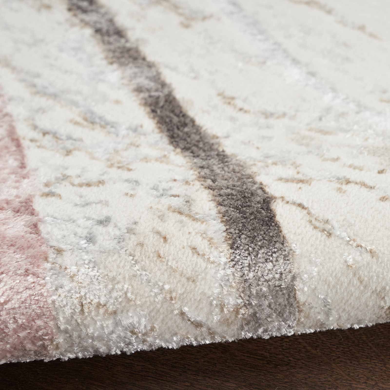 Nourison tapis Glitz GLZ01 IVMTC IVORY MULTICOLOR 5X7 099446133175 TX01