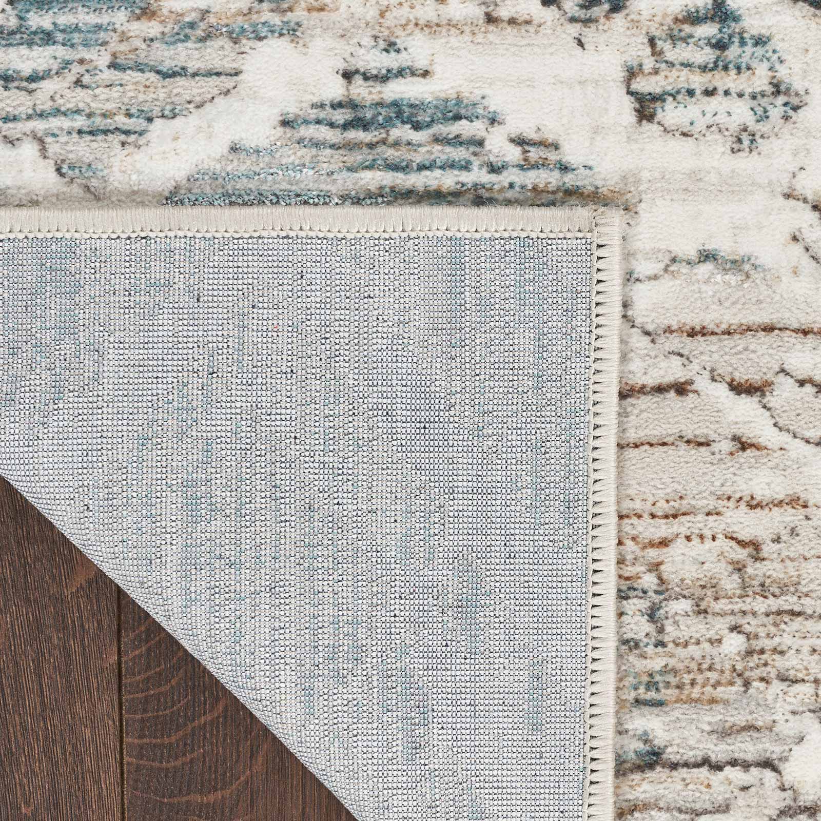Nourison tapis Glitz GLZ11 GRYMT GREY MULTICOLOR 5x7 099446912022 CRB