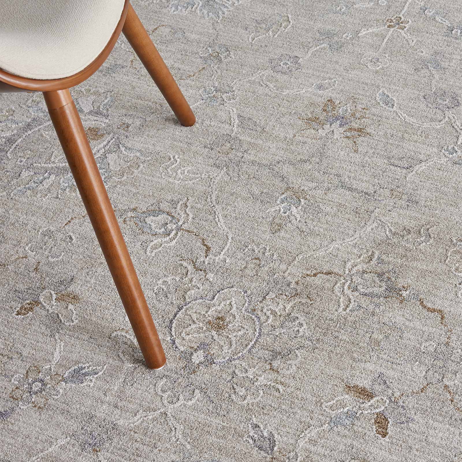 Nourison tapis Infinite IFT04 LTGRY LIGHT GREY 5x8 099446805744 interior 2