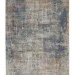 Nourison tapis Quarry QUA02 BLBGE BLUE BEIGE 5x7 099446746207