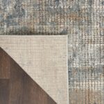 Nourison tapis Quarry QUA02 BLBGE BLUE BEIGE 5x7 099446746207 CRB