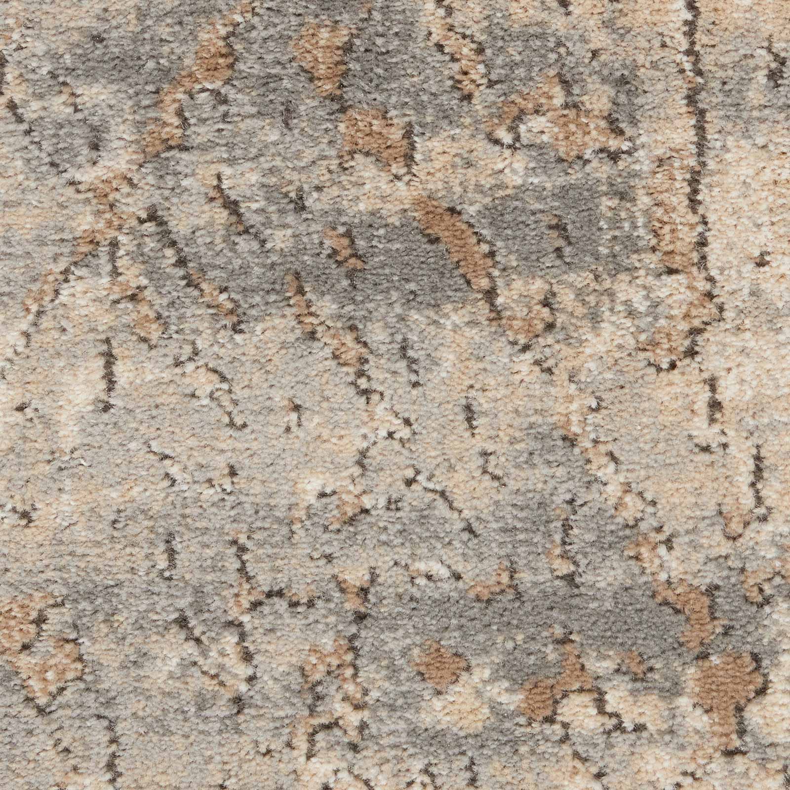 Nourison tapis Quarry QUA03 BGEGY BEIGE GREY 5x7 099446746214 swatch