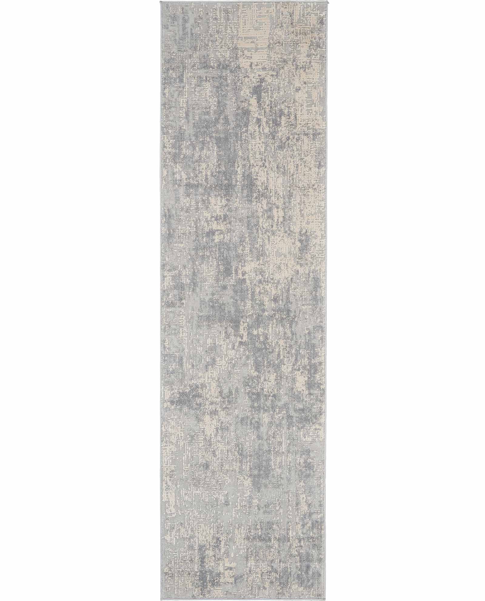 Nourison tapis Rustic Textures RUS01 IVSIL IVORY SILVER 2x8 099446476104
