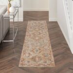 Nourison tapis Sahar SHR01 RUST 2x10 099446022424 interior 1