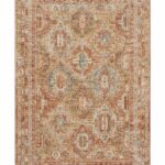 Nourison tapis Sahar SHR01 RUST 5x8 099446025708