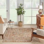 Nourison tapis Sahar SHR01 RUST 5x8 099446025708 interior 3
