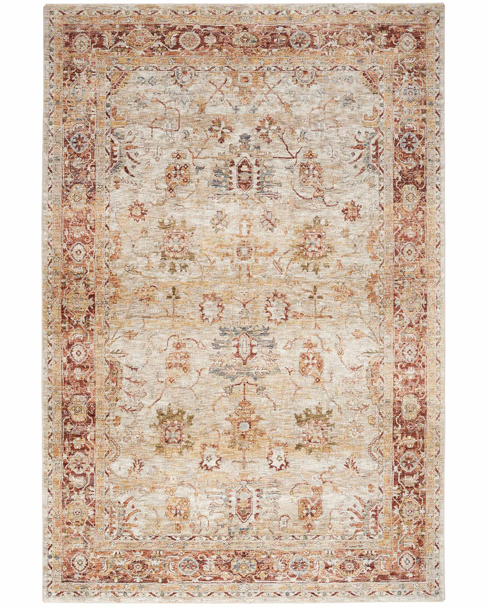 Nourison tapis Sahar SHR02 IVORY 8x10 099446025487