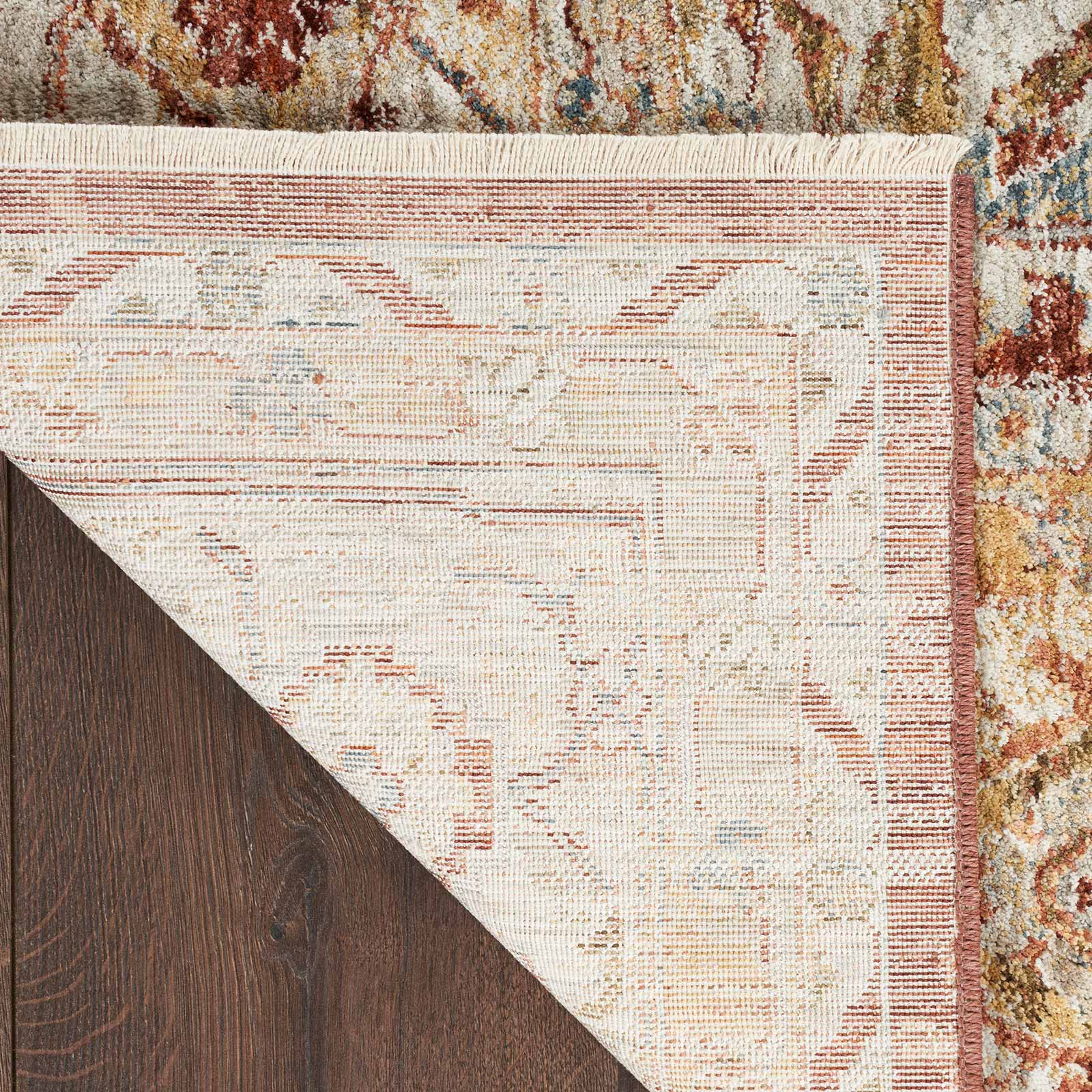 Nourison tapis Sahar SHR02 RUST 5x8 099446025180 CRB