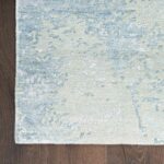Nourison tapis Silk Shadows SHA22 BLUGN BLUE GREEN 8X10 099446020659 CR