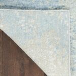 Nourison tapis Silk Shadows SHA22 BLUGN BLUE GREEN 8X10 099446020659 CRB
