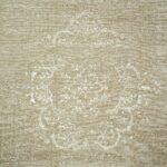 Louis De Poortere Tapis Fading World Medallion 9672 Milk Curry Zoom 4