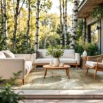 Louis De Poortere Tapis Mad Men Virgin Land 9654 Mercury Outdoor