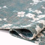 Louis De Poortere Tapis Sakura 9850 Sakura Lake Blue Fold