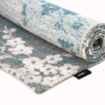Louis De Poortere Tapis Sakura 9850 Sakura Lake Blue Roll