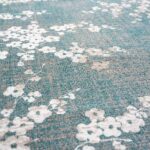 Louis De Poortere Tapis Sakura 9850 Sakura Lake Blue Zoom
