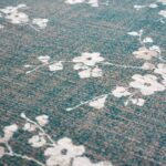 Louis De Poortere Tapis Sakura 9850 Sakura Lake Blue Zoom Vertical