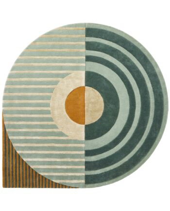 Brinker Carpets Tapis Fano Girare Green 1