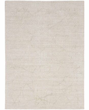 Calvin Klein Tapis Wander CK044 WND01 IVGRY IVORY GREY 5x7 099446957047