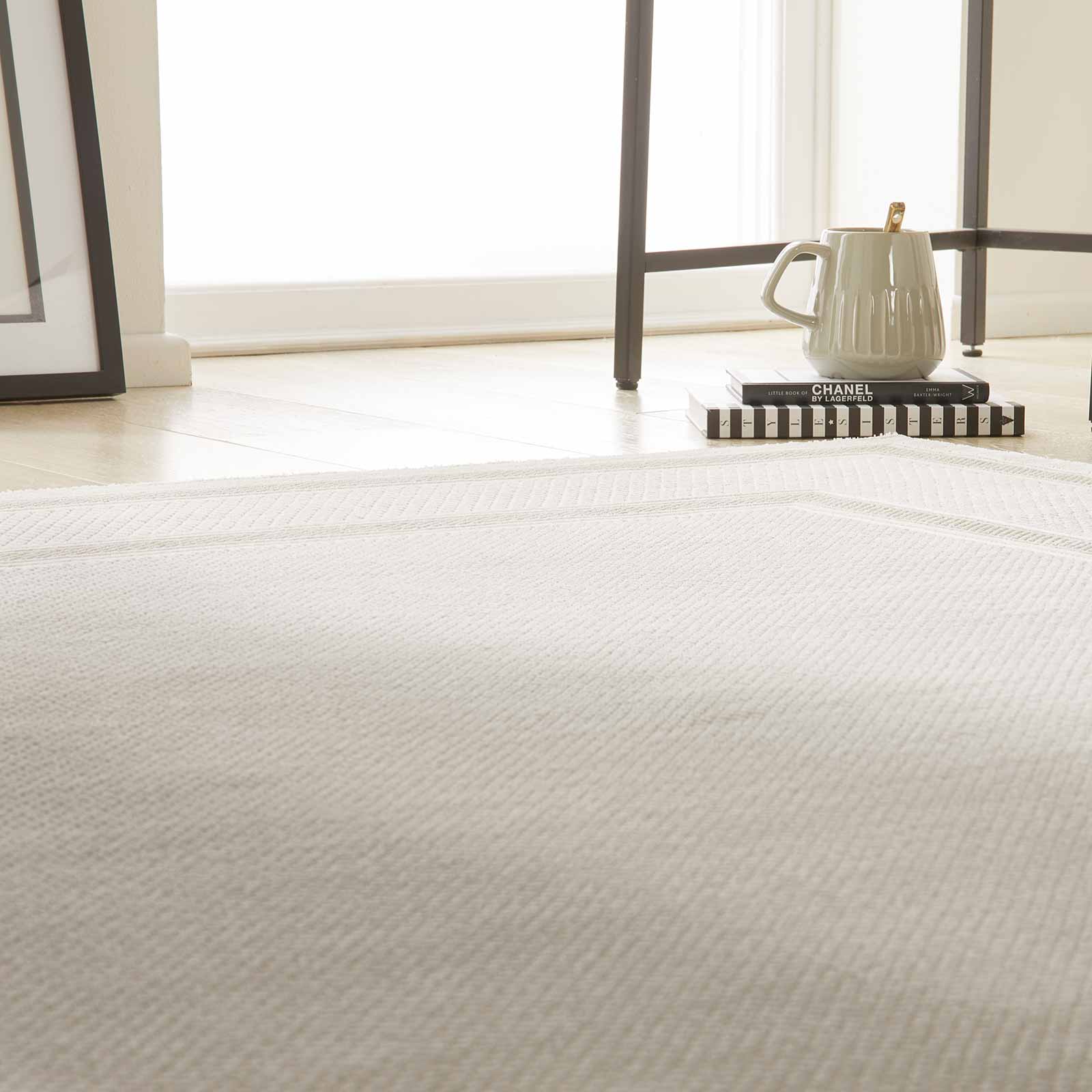 Concept Looms Tapis Olivia OLI101 CREAM BEIGE Interior 2
