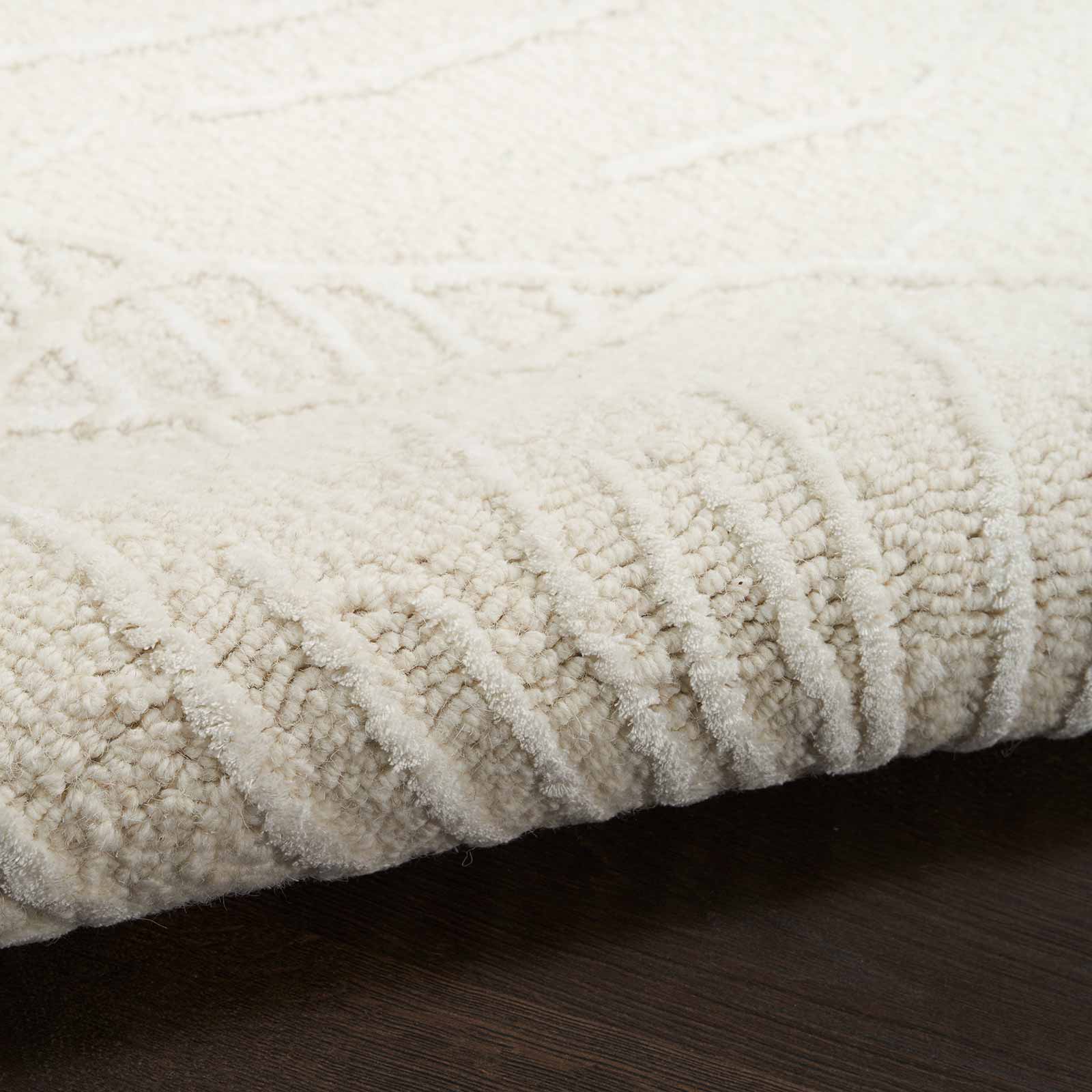 Nourison Tapis Avra AVR01 IVORY 9x12 099446970527 Texture 1