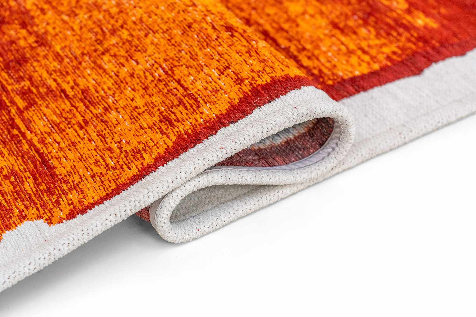 Louis De Poortere Tapis Craft 2061 Brush Orange Fold