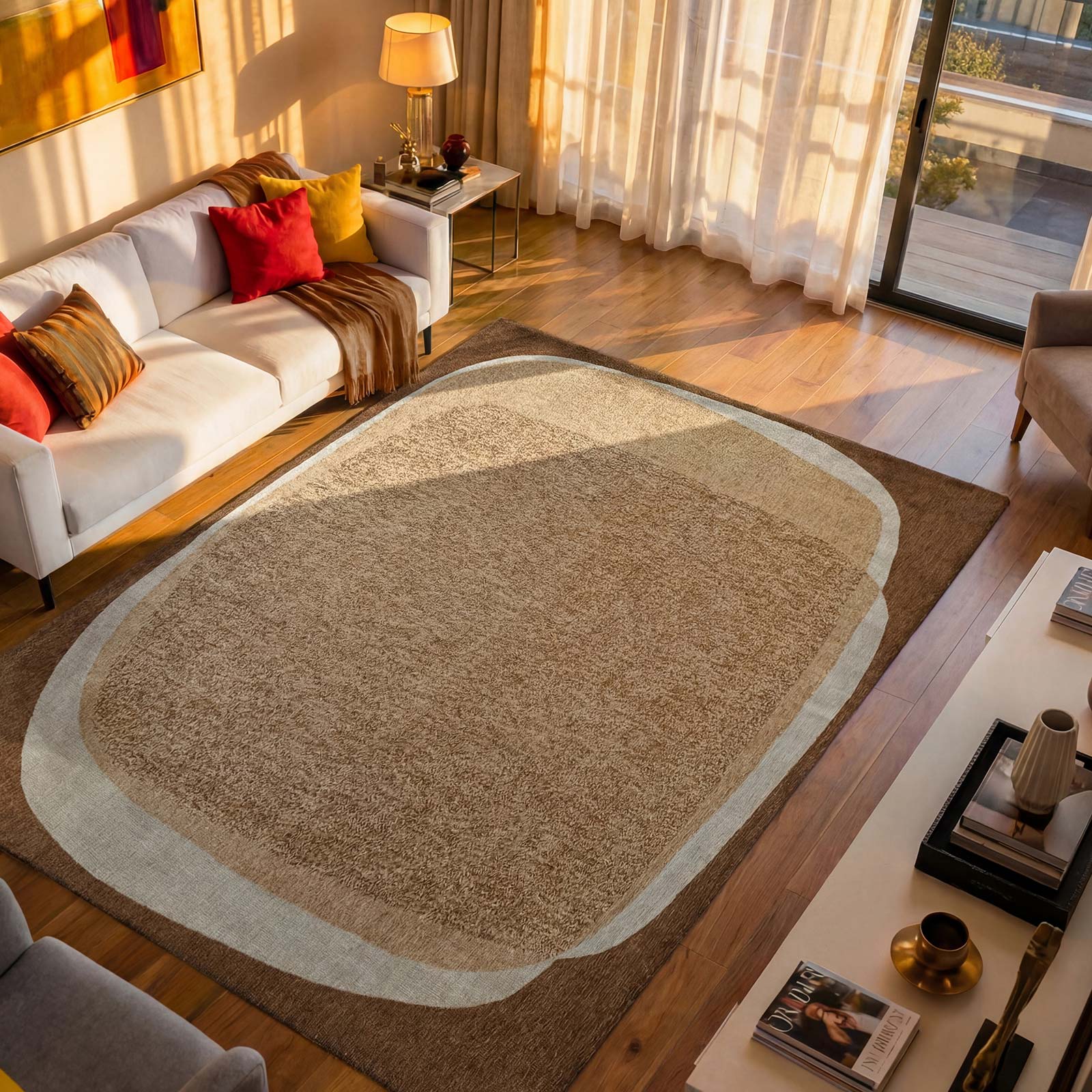 Louis De Poortere Tapis Craft 2063 Marble Oak Interior