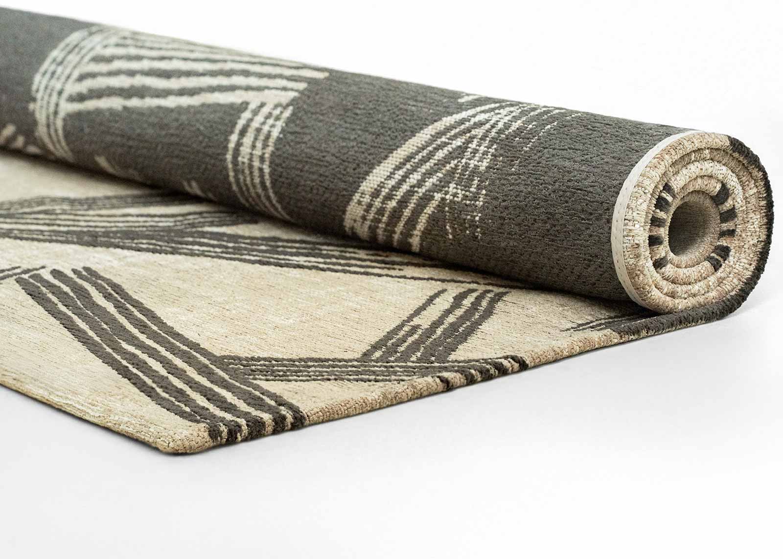 Louis De Poortere Tapis Meditation 2067 Kanji Slate Roll